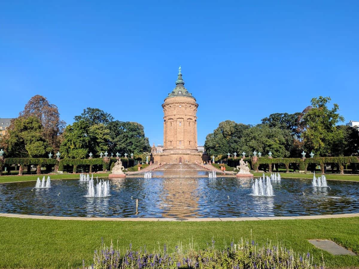 der Wasserturm - ein Jugendstiljuwel in Mannheim
