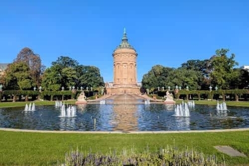 Das Wahrzeichen Mannheims - Der Wasserturm