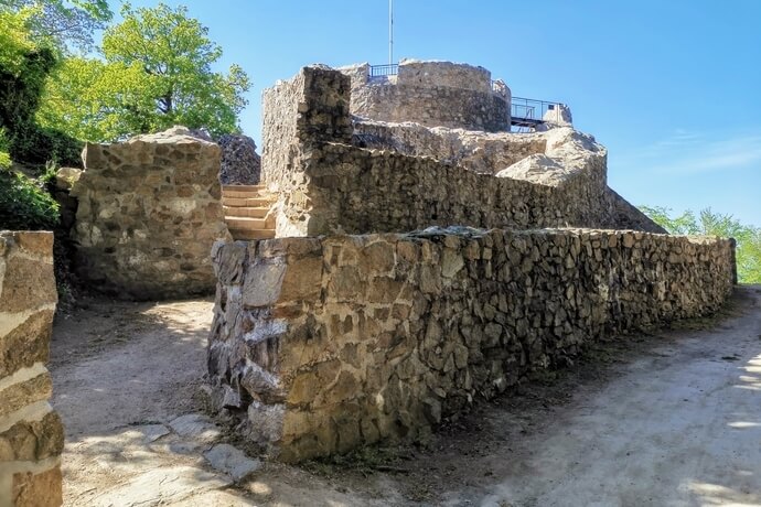 Wanderung auf dem Burgensteig Bergstrasse zur Burg Tannenberg Seeheim 