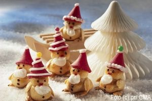 Diese niedlichen Bethmännchen sind nicht nur eine süße Weihnachtsleckerei, sie machen auch eine dekorative Figur und  kommen als Mitbringsel gut an.  