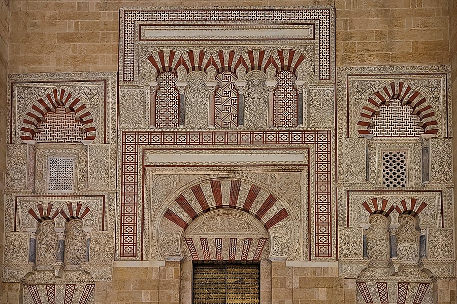 Cordoba Mezquita Portale Verzierungen
