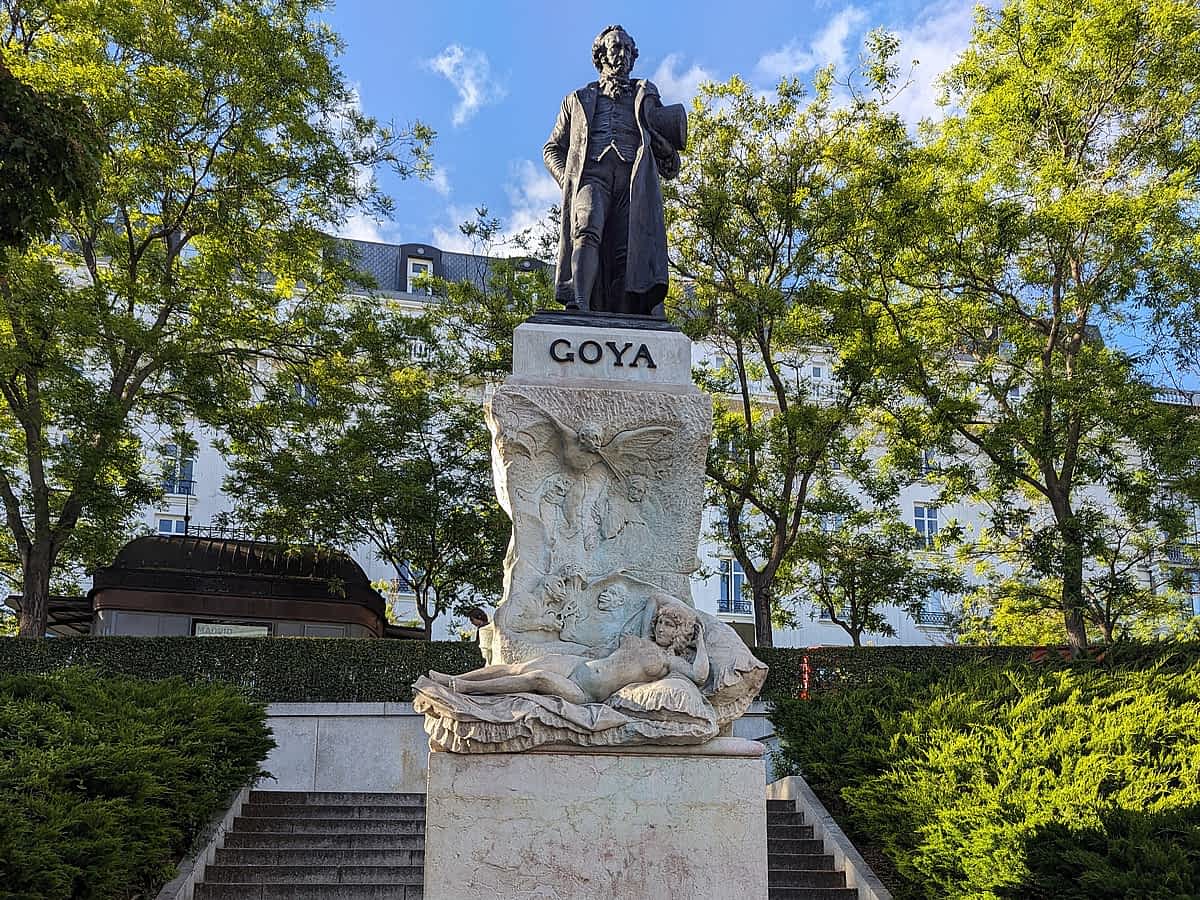 Goya Denkmal Madrid