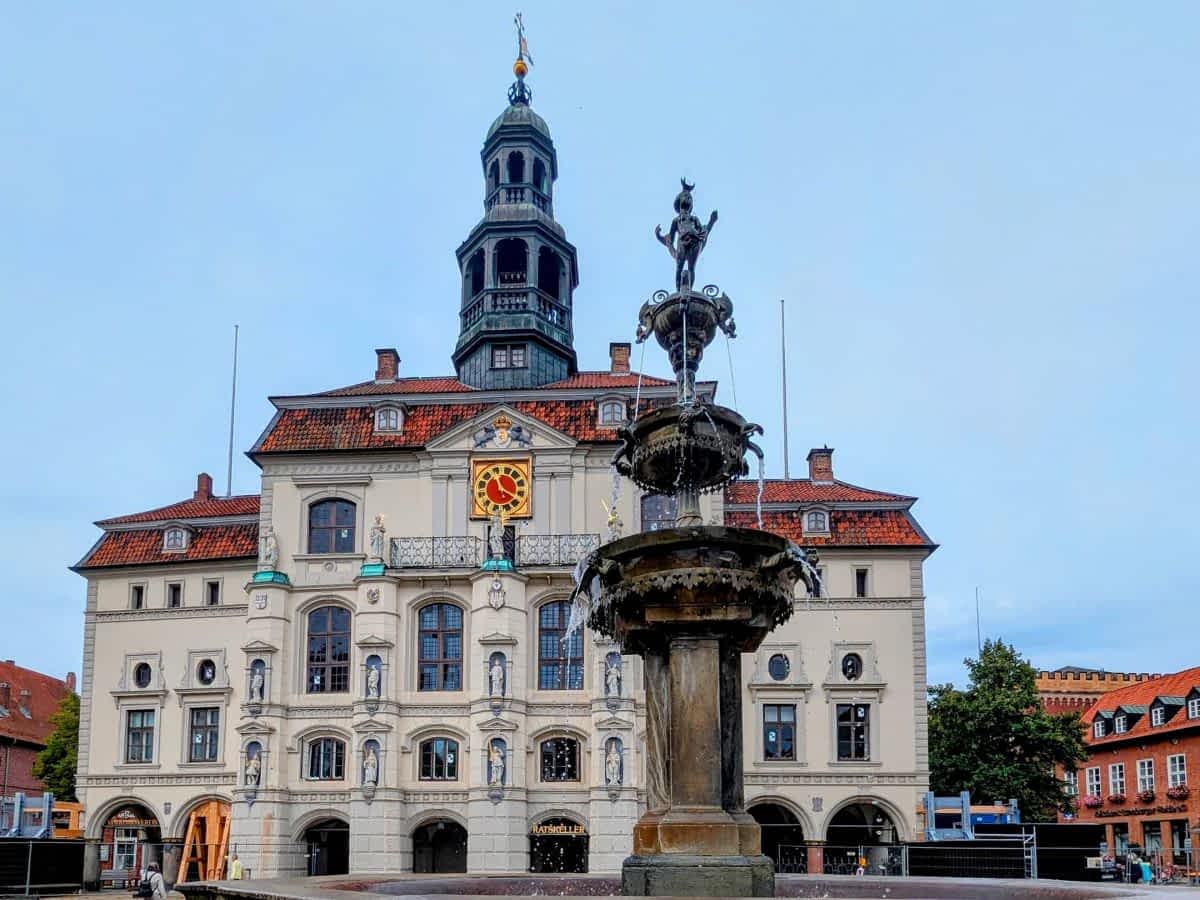 Das Lüneburger Rathaus ist eines der größten und bedeutendsten Rathäuser Norddeutschlands