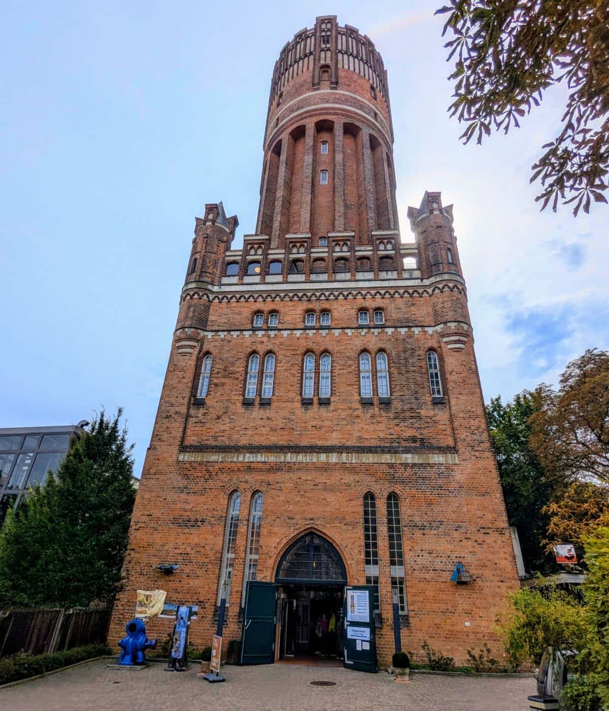 Der alte Wasserturm Lüneburg. Ausstellung, Aussichtsplattform und Eventlocation